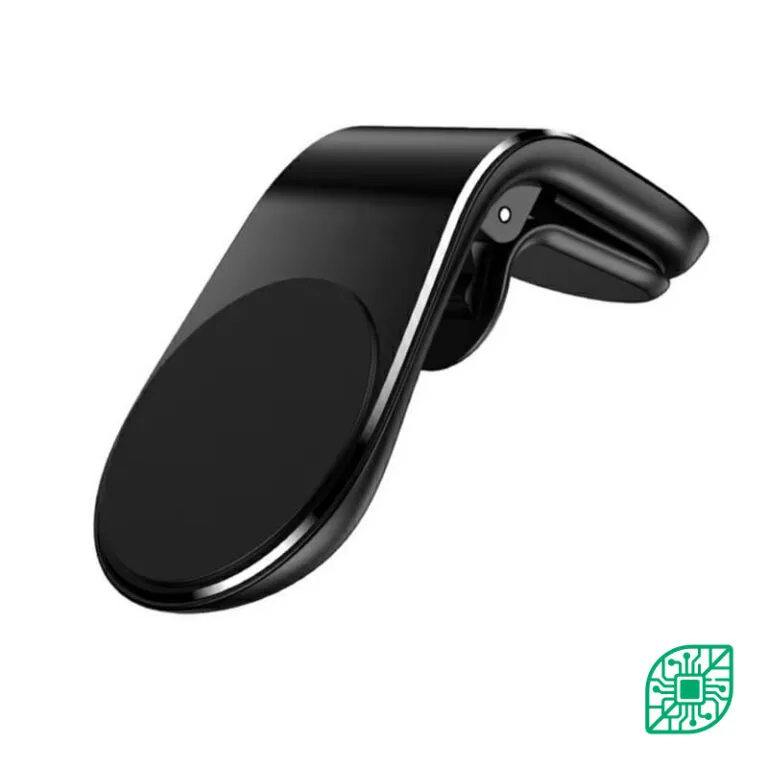 Support Téléphone Voiture Magnétique L-Design en Métal